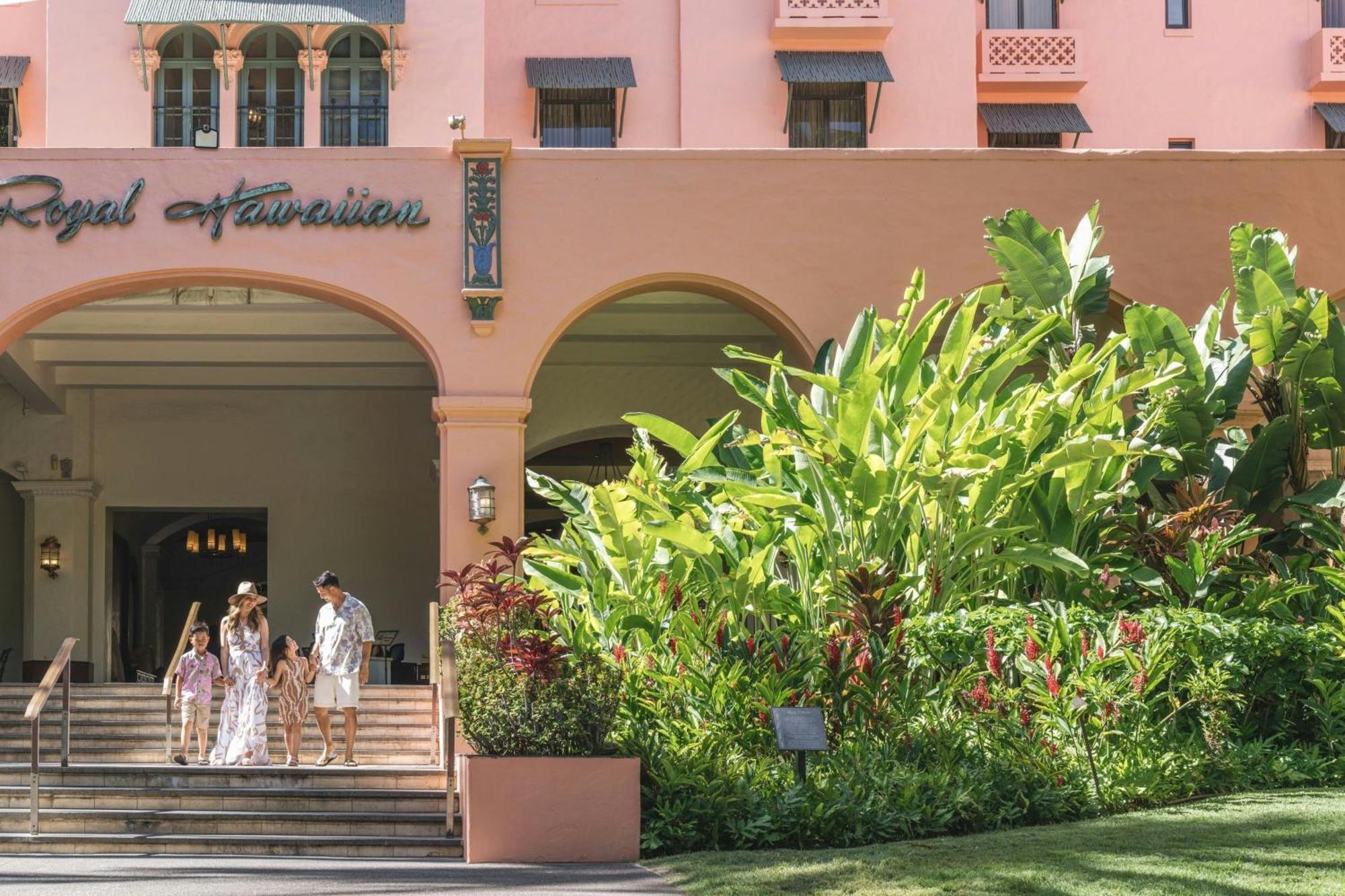 The Royal Hawaiian, A Luxury Collection Resort, Waikiki Honolulu Esterno foto